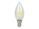 LED lemputė E14 C35 230V 4W 480lm, neutraliai balta 4000K, LED line LITE