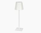 Rechargable table lamp TAZA, 3.5W, 400lm, IP54, CCT, 4000mAh, white