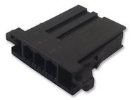 HOUSING, RCPT, 4POS, 1ROW, 3.81MM