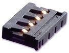 CONNECTOR, RCPT, 2POS, 1ROW, 1.2MM