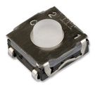 TACT SWITCH, SPST-NO, 0.01A, 32VDC, SMD