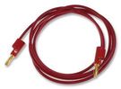 TEST LEAD, RED, 1.524M, 60V, 15A