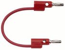 TEST LEAD, RED, 101.6MM, 60V, 15A