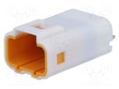 Connector: wire-board; JWPF; male; socket; PIN: 4; THT; -40÷85°C JST