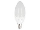 Lemputė LED E14 230V 9W 992lm žvakės formos, neutraliai balta, keramikinė, LED line
