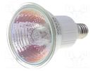Filament lamp: halogen; 230VAC; 50W; E14; JDR; 580lm; 38° ZEXT