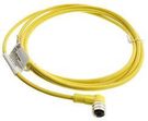 SENSORCORD, 1/2"-20 RCPT/FREE END, 6.6 