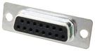 D-SUB CONNECTOR, RECEPTACLE, 25POS