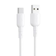 USB to USB-C cable Vipfan Colorful X11, 3A, 1m (white), Vipfan