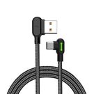 USB to USB-C cable Mcdodo CA-5280 LED, 0.5m (black), Mcdodo