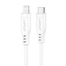 Cable USB MFI Acefast C3-01, USB-C to Lightning, 30W, 1.2m (white), Acefast