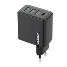 Travel charger Dudao A5HEU 3x USB + USB-C, PD 20W (black), Dudao