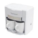 2-cup pour-over coffee maker Techwood (white), Techwood