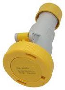 INDUSTRIAL COUPLER, 2P, 16A, 110V, YEL