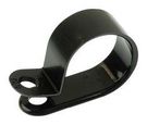 CABLE CLAMP, PA66, 0.75", BLACK