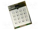 16-button 4x4 matrix keyboard module; pin header; PIN: 2x5 KAMAMI