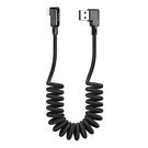 USB to Lightning cable, Mcdodo CA-7300, angled, 1.8m (black), Mcdodo