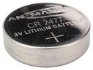 BATTERY, NON RECHARGEABLE, 3V, CR2477