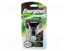 Charger: for rechargeable batteries; Ni-MH; Size: AA,AAA,R3,R6 ENERGIZER