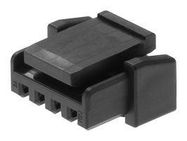 CONNECTOR HOUSING, RCPT, 4POS, 1.25MM