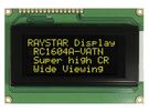 Display: LCD; alphanumeric; VA Negative; 16x4; 87x60x13.6mm; LED RAYSTAR OPTRONICS
