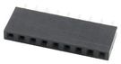 CONNECTOR, RCPT, 9POS, 2.54MM