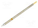 Tip; chisel; 1.78mm; 350÷398°C; for soldering station THERMALTRONICS