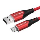 Cable USB 2.0 to Micro USB Vention COARG 3A 1.5m (Red), Vention