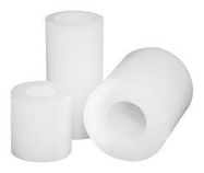 SPACER ROUND PVC 0.25IN X 6.4MM
