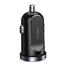 Car charger Joyroom C-A08, 1x USB QC3.0, 1x USB-C PD 30W (black), Joyroom