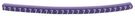 CABLE MARKER, PRE PRINTED, PVC, VIOLET