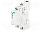 Converter: voltage; for DIN rail mounting; 24VAC/DC; 24VDC; IP20 F&F