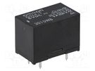 Relay: electromagnetic; SPDT; Ucoil: 6VDC; Icontacts max: 10A; PCB OMRON Electronic Components