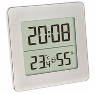Digital Thermo-Hygrometer with Clock and Alarm, TFA