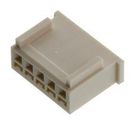 CONNECTOR HOUSING, RCPT, 5POS, 2.5MM