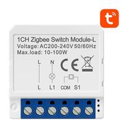 Smart Switch Module ZigBee Avatto LZWSM16-W1 No Neutral TUYA, Avatto