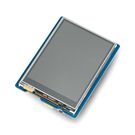Touch screen LCD Rev 2.1 2.8'' 320x240px SPI + microSD reader - shield for Arduino - Waveshare 10684