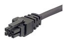 CABLE ASSY, 6POS, RCPT-RCPT, 6.6FT