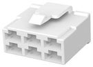 CONNECTOR HOUSING, RCPT, 6POS, 9MM