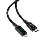 Cable USB-C to Lightning Acefast C6-01, 30W, MFi, 1.2m (black), Acefast
