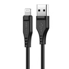 Cable USB to Lightining Acefast C3-02, MFi,  2.4A 1.2m (black), Acefast
