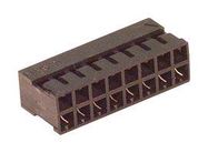 CONNECTOR HOUSING, RCPT, 18POS, 2MM