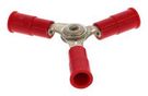 TERMINAL, CLOSED END SPLICE, 18AWG, RED