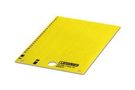 LABEL, POLYESTER, YELLOW, 6MM X 15MM