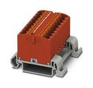 TB, DISTRIBUTION BLOCK, 18P, 12AWG, RED