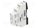 Module: voltage monitoring relay; for DIN rail mounting; SPDT RELPOL