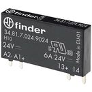 Relė 24VDC, 6A, 1NO - puslaidininkinė, Finder