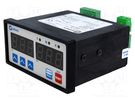 Counter: electronical; LED x2; pulses; 999; supply; IP65; 19÷50VDC SIMEX
