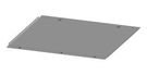 TOP PLATE, SHEET STEEL, 600X600MM, MISCL