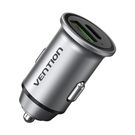 Dual Port Car Charger USB-A, USB-C Vention FFBH0 18/20W Gray, Vention